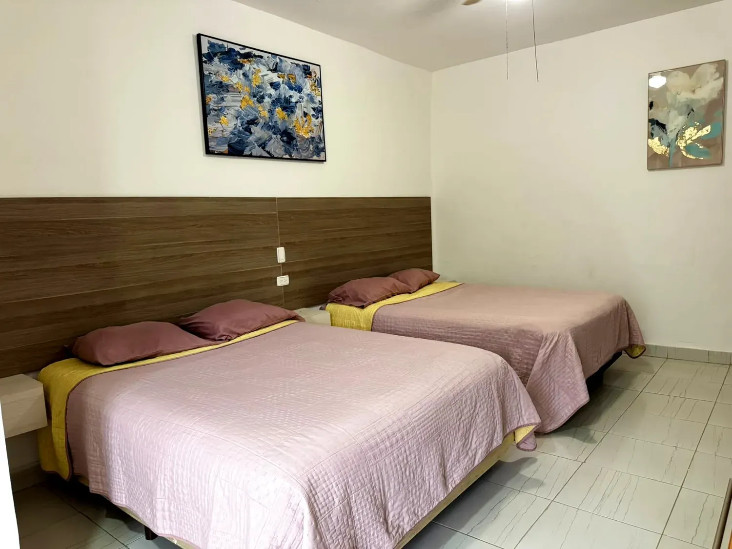 Habitación doble, Hotel Quinta Azul García